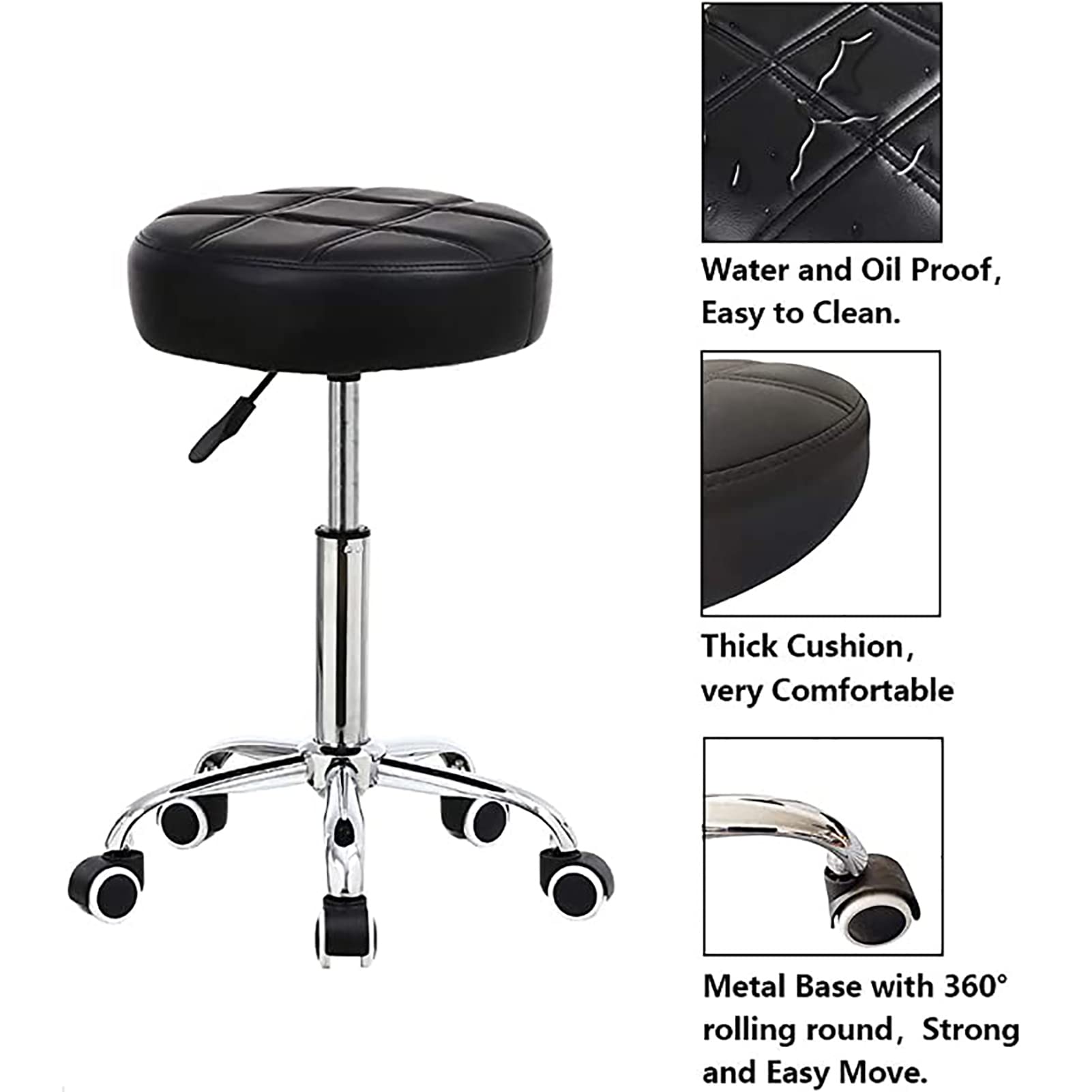 【Pina様限定】①メタル製ドロップ型スツール 高さ調整可能 ①メタル製ドロップ型スツール 高さ調整可能